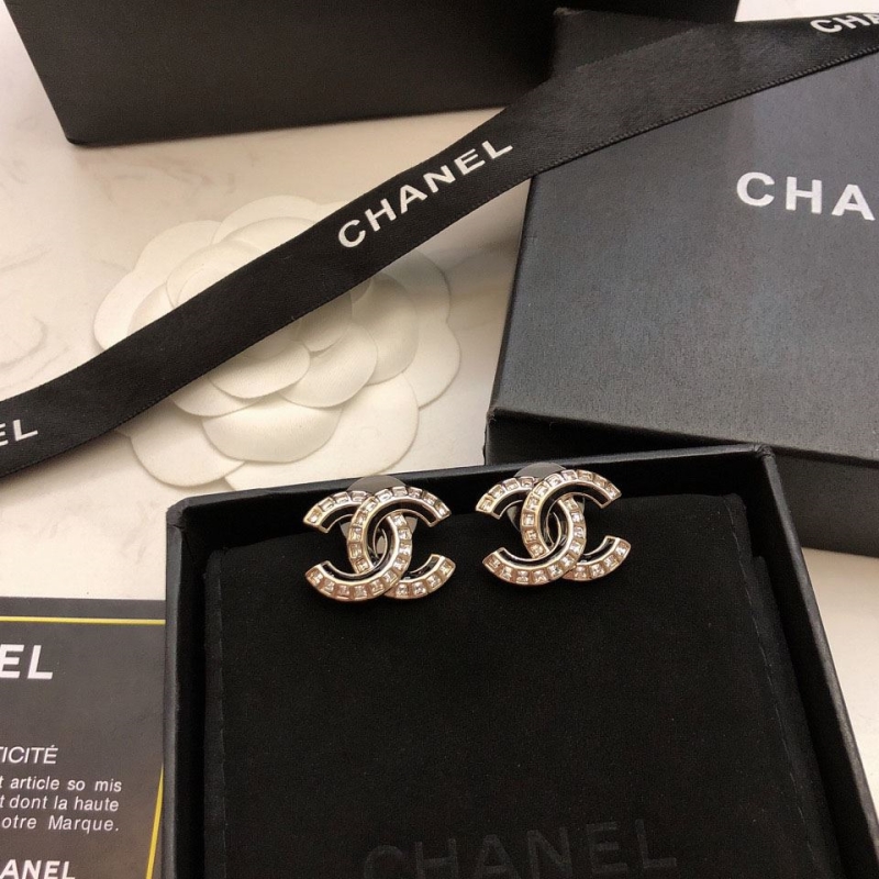 Ch*el earrings